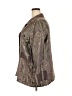 Citron Brown Gray 3/4 Sleeve Button-Down Shirt Size 2X - photo 5