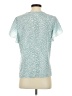 Shein 100% Polyester Teal Short Sleeve Blouse Size 4 - photo 2