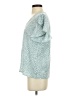 Shein 100% Polyester Teal Short Sleeve Blouse Size 4 - photo 5