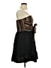 Shein 100% Polyester Paisley Black Cocktail Dress Size 12 - photo 4