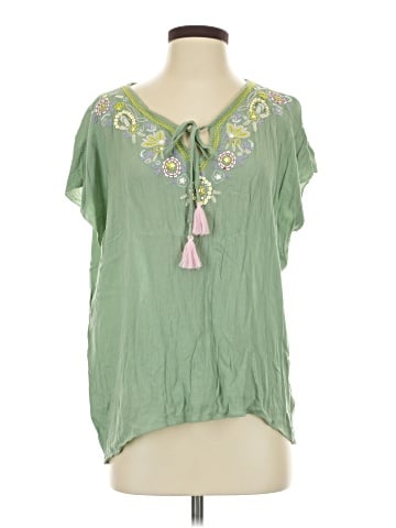 Floreat Short Sleeve Blouse (view 1)