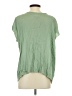 Floreat 100% Rayon Green Short Sleeve Blouse Size XS - photo 2