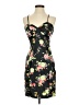 XOXO Floral Black Cocktail Dress Size S - photo 1