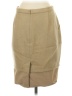 BCBGMAXAZRIA 100% Wool Solid Tan Wool Skirt Size 4 - photo 2