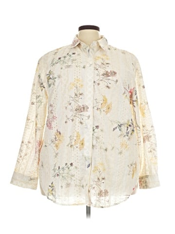 Adiva 3/4 Sleeve Blouse (view 1)