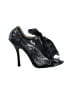 Badgley Mischka Black Ankle Boots Size 6 1/2 - photo 1