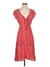 Volcom 100% Viscose Polka Dots Red Casual Dress Size XS - photo 1