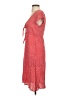 Volcom 100% Viscose Polka Dots Red Casual Dress Size XS - photo 5
