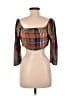 Wild Fable Brown 3/4 Sleeve Blouse Size M - photo 2