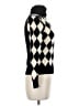 Assorted Brands Argyle Ivory Turtleneck Sweater Size M - photo 4
