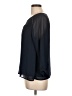 Collective Concepts 100% Polyester Black 3/4 Sleeve Blouse Size L - photo 5