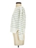 DKNY Jeans 100% Cotton Stripes White Pullover Sweater Size S - photo 5