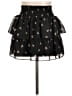 Assorted Brands 100% Polyester Floral Black Casual Skirt Size 10 - photo 1