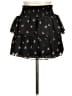 Assorted Brands 100% Polyester Floral Black Casual Skirt Size 10 - photo 2