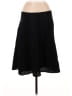 Le Chateau 100% Cotton Solid Black Formal Skirt Size M - photo 2