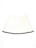 Assorted Brands 100% Polyester Solid Ivory Casual Skirt Size M - photo 1