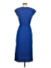 J.Crew Polka Dots Blue Casual Dress Size 0 - photo 2