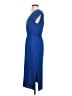 J.Crew Polka Dots Blue Casual Dress Size 0 - photo 5
