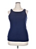 Faded Glory Blue Sleeveless Top Size XXL - photo 1