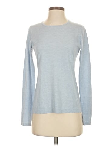 Forte Long Sleeve Silk Top (view 1)