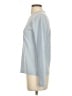Forte Blue Long Sleeve Silk Top Size S (petite) - photo 5
