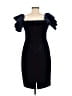 Eliza J Black Cocktail Dress Size 8 - photo 2