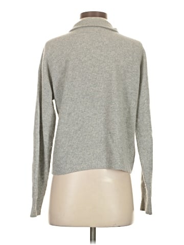 Aqua Cashmere Pullover Sweater (view 2)
