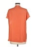Maison d' Amelie 100% Polyester Orange Short Sleeve Blouse Size M - photo 2