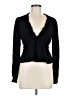 Mi ami 100% Rayon Black Long Sleeve Blouse Size M - photo 1