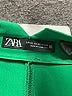 Zara Color Block Green Casual Pants Size XS - photo 7