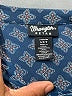 Wrangler Retro 100% Polyester Blue Long Sleeve Blouse Size S - photo 7