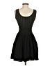 Unbranded Solid Black Cocktail Dress Size S (estimated) - photo 2