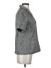 Ann Taylor Tweed Gray Short Sleeve Blouse Size 2 - photo 4