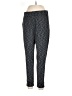 Daisy Fuentes Chevron-herringbone Gray Casual Pants Size L - photo 1