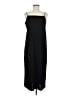 H&M 100% Polyester Solid Black Casual Dress Size M - photo 1