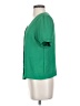 Petite Assembly 100% Polyester Green Short Sleeve Blouse Size S (petite) - photo 5