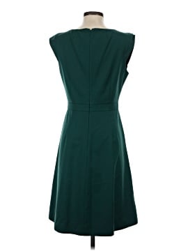 j crew emerald green dress J.Crew Forest Green Tiered Cotton Shirt Dress