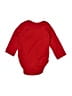 Champion 100% Cotton Red Long Sleeve Onesie 0-3 MO / 3 MO - photo 2