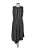 Gap Stripes Black Casual Dress Size L - photo 1