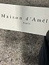 Maison d' Amelie 100% Polyester Houndstooth Gray Blazer Size 10 - photo 4