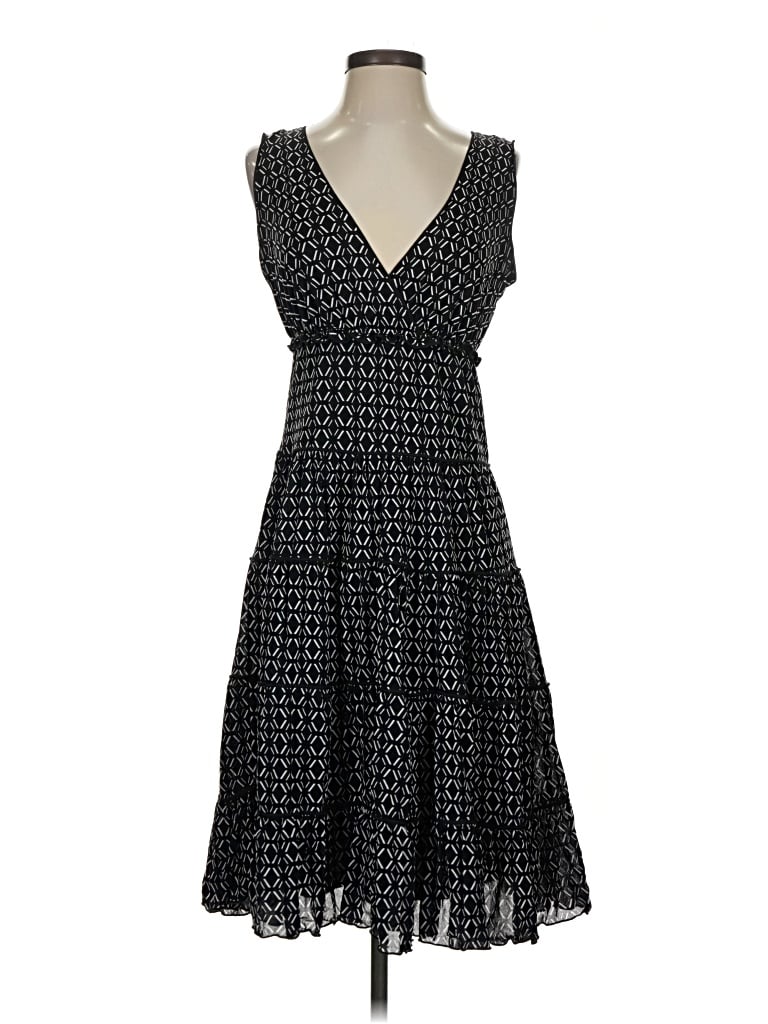Pre-owned Style & Co Casual Dress In Black