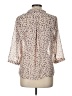 The Limited 100% Polyester Ivory 3/4 Sleeve Blouse Size L (petite) - photo 2