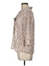 The Limited 100% Polyester Ivory 3/4 Sleeve Blouse Size L (petite) - photo 5