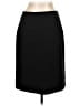 Mary McFadden 100% Polyester Solid Black Formal Skirt Size 12 - photo 1