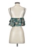 Molly Green 100% Polyester Teal Sleeveless Blouse Size S - photo 2