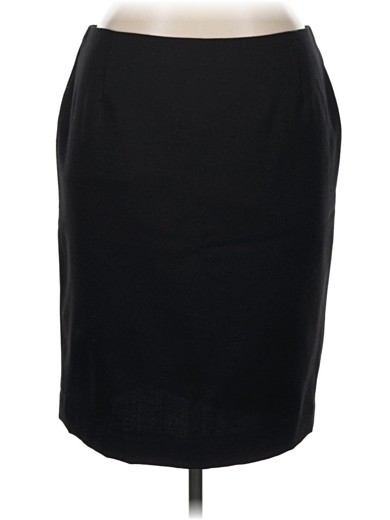 Pre-owned Pendleton Wool Skirt In Black