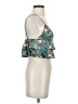 Molly Green 100% Polyester Teal Sleeveless Blouse Size S - photo 4