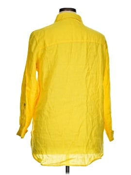 Sigrid Olsen 3/4 Sleeve Button-Down Shirt (view 2)
