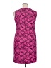 Sag Harbor 100% Polyester Paisley Pink Cocktail Dress Size 14 (petite) - photo 2