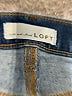 Ann Taylor LOFT Chevron-herringbone Blue Jeans Size 29 waist - photo 7